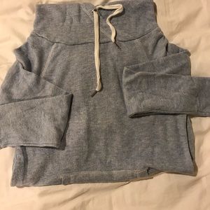 Soft terry sweatshirt, powder blue